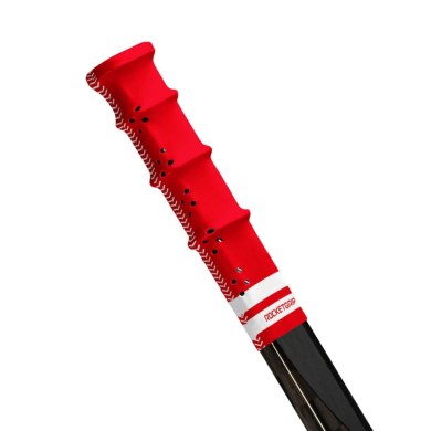 ROCKETGRIP, HOLE, COLOR, GRIP, ČERVENO, BIELA, INT, SR, hokejové